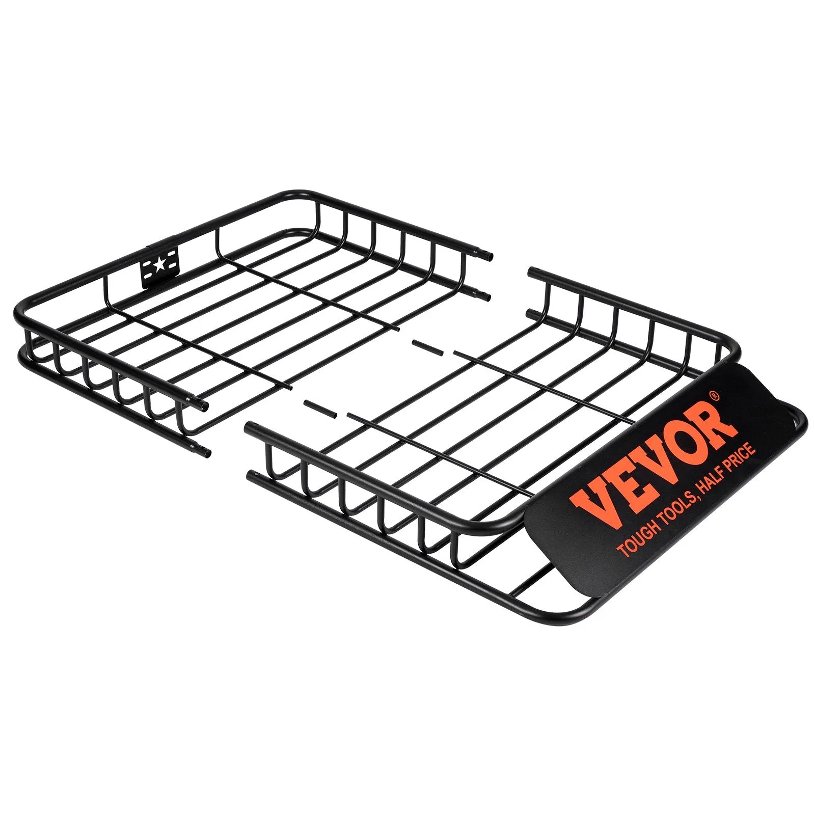 Vevor Roof Rack Cargo Basket with Luggage Bag 200 Lbs Capacity 51" x 36" x 5" New