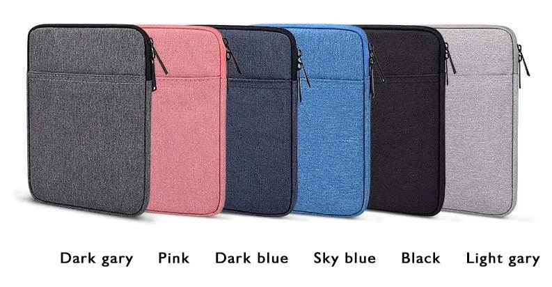 Waterproof Portable Notebook Cover Case Sleeve- Ash