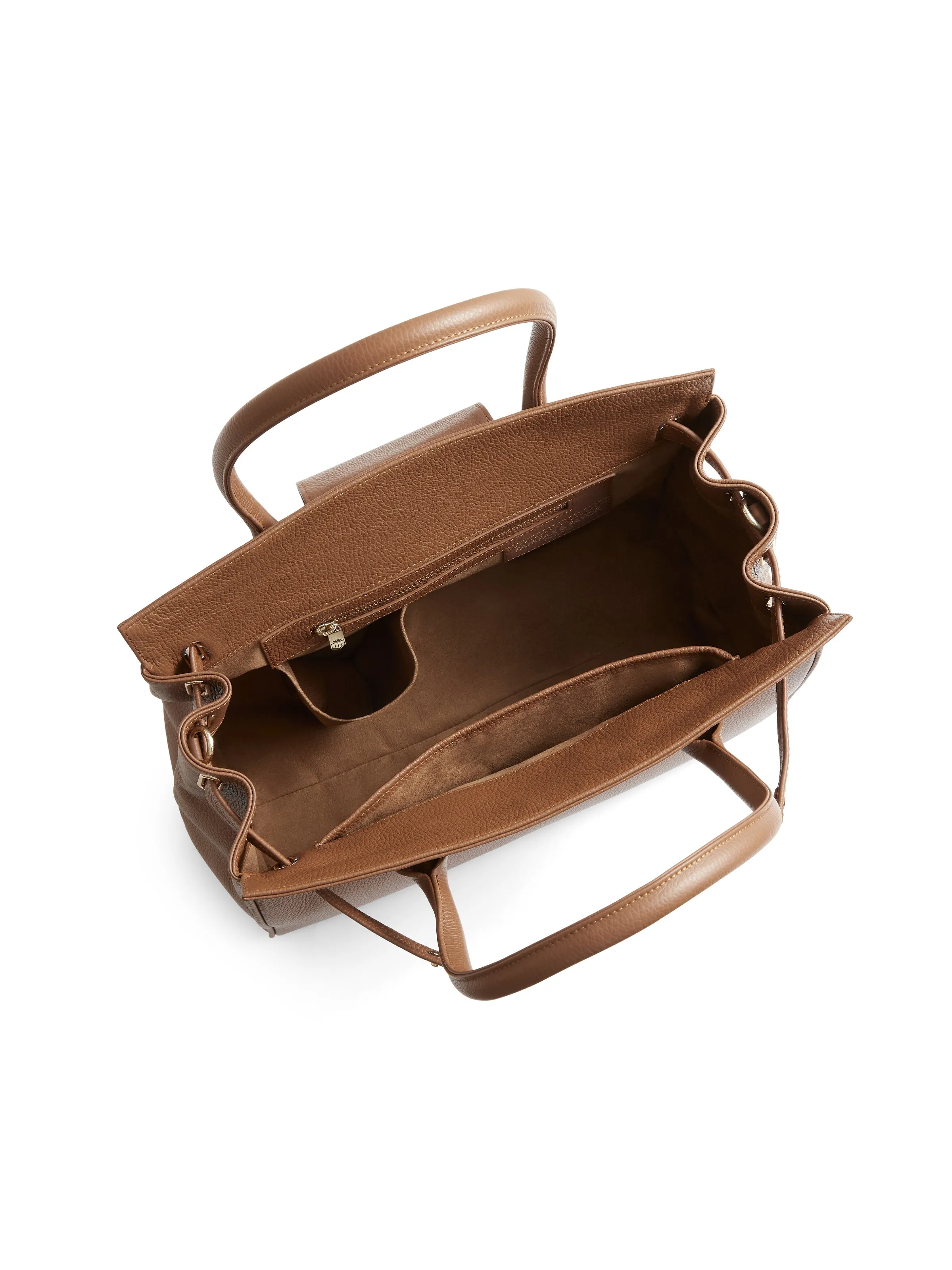 Windsor Handbag - Tan Pebbled Leather