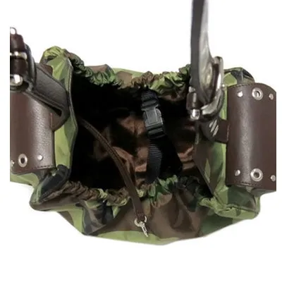 Winston Camouflage Sling with Eyelet & Stud Ornamentation