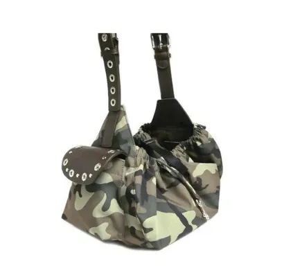 Winston Camouflage Sling with Eyelet & Stud Ornamentation