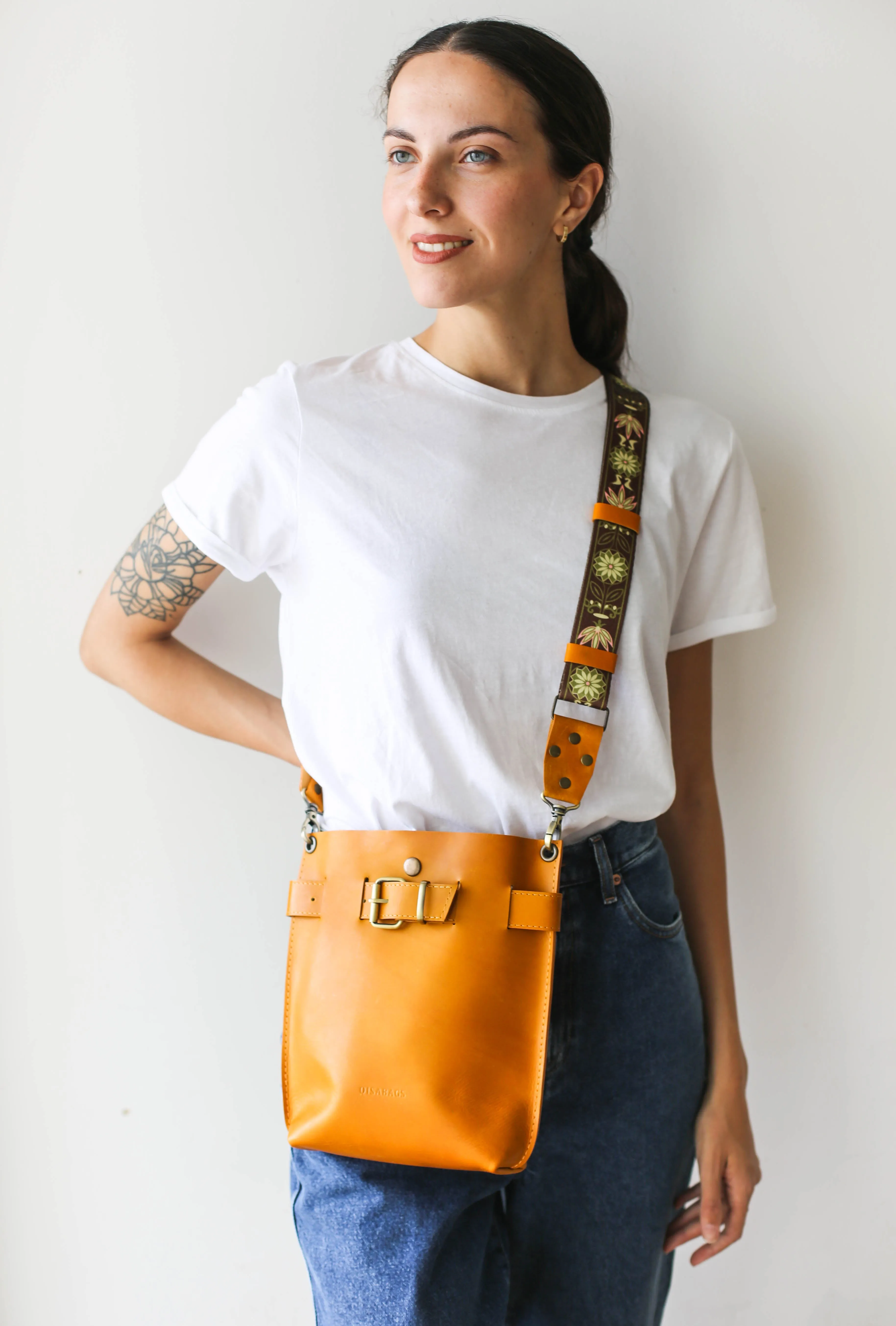 Yellow Leather Bag